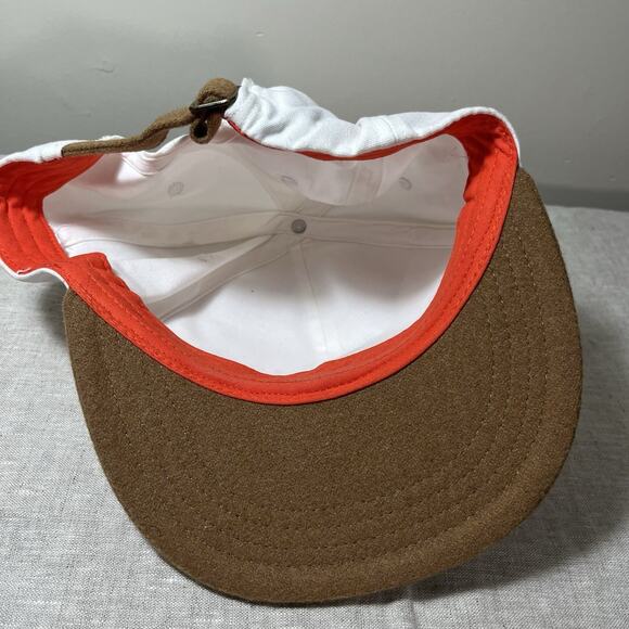 Walt Disney Studios Hat White Mickey Mouse Adjustable Cap Wool‎ Brim 100 Year - Picture 6 of 7